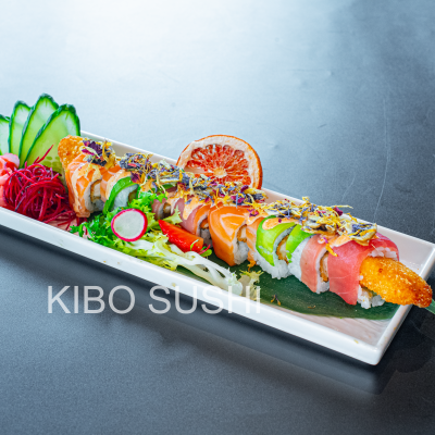 Rainbow roll épicé